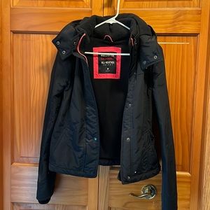 Navy Hollister All-Weather Jacket